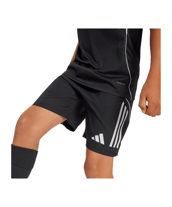 adidas Tiro 25 Competition Short Kids Schwarz - schwarz