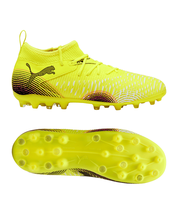 PUMA FUTURE 8 Match MG Audacity Kids Gelb F03 - gelb