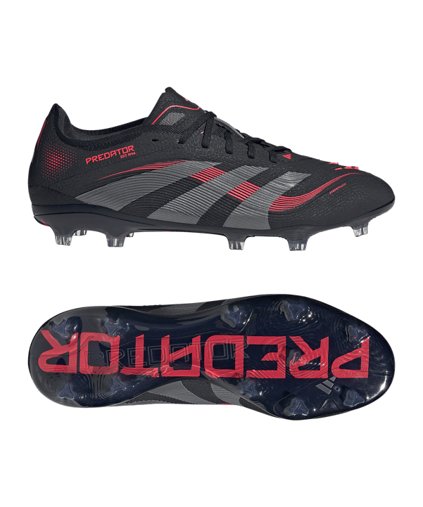 adidas Predator Pro FG Stealth Victory Schwarz - schwarz
