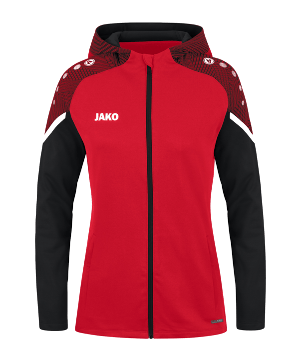 JAKO Performance Kapuzenjacke Damen Rot F101 - rot