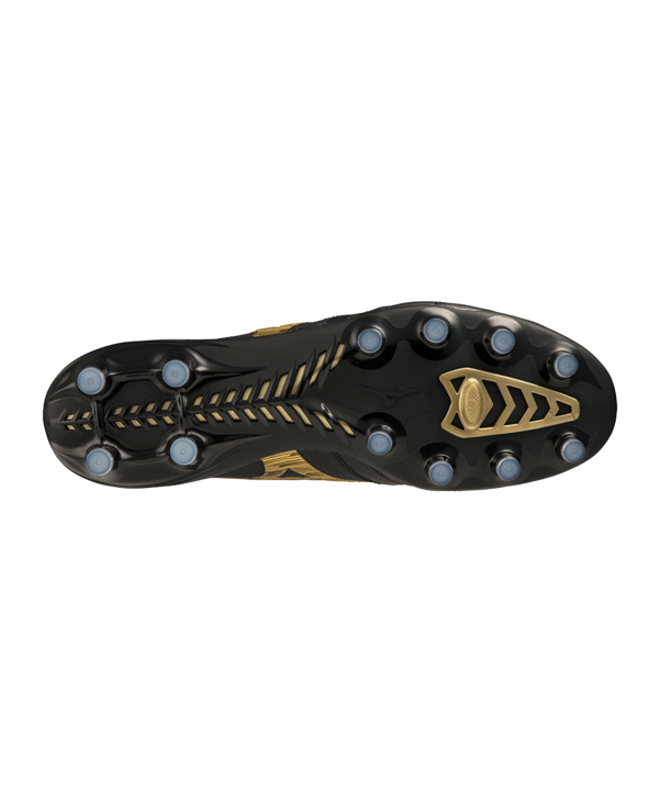 Mizuno Morelia Neo IV Made in Japan FG Aurum Schwarz Gold F50 - schwarz