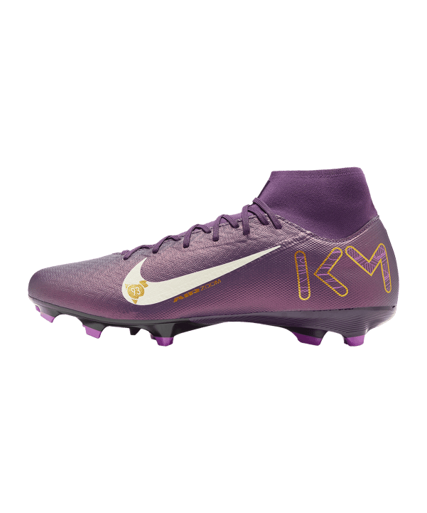 Nike Air Zoom Mercurial Superfly X Academy FG/MG Kylian Mbappe Signature Lila F500 - lila