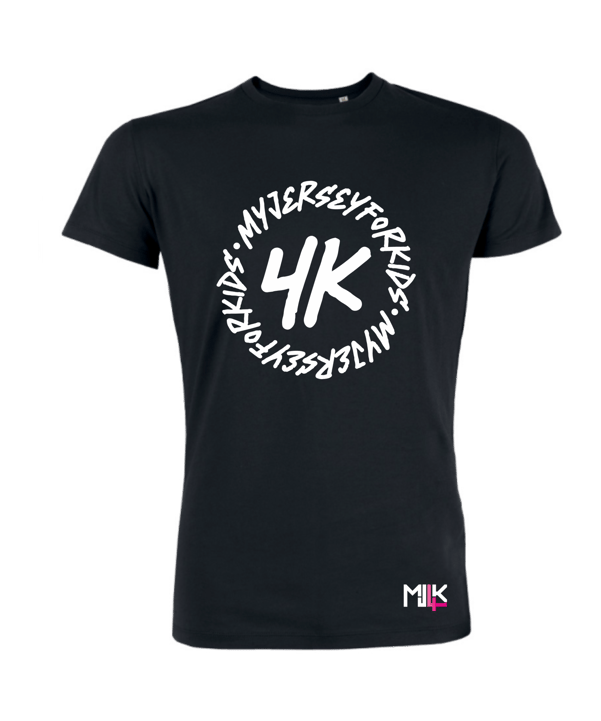 MJ4K T-Shirt 4K Schwarz - schwarz