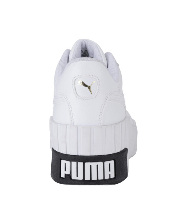 PUMA Cali Wedge Damen Weiss Schwarz F03 - weiss