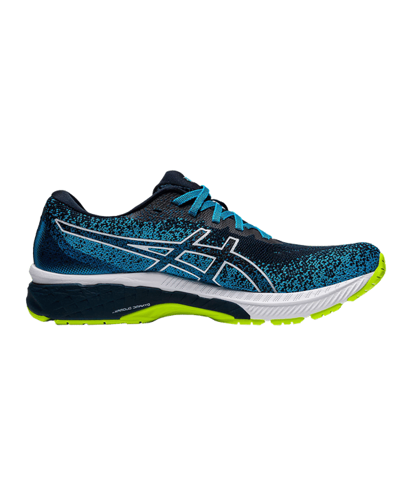 Asics GT-2000 9 Knit Running Blau Weiss F400 - blau