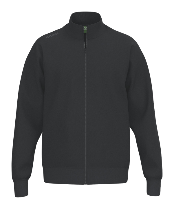 Erima TS Sweatjacke Schwarz - schwarz