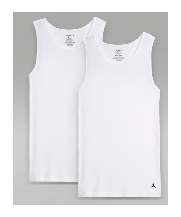 Jordan Jhm Flight Base 2Pk Tanktop Weiß F001 - weiss