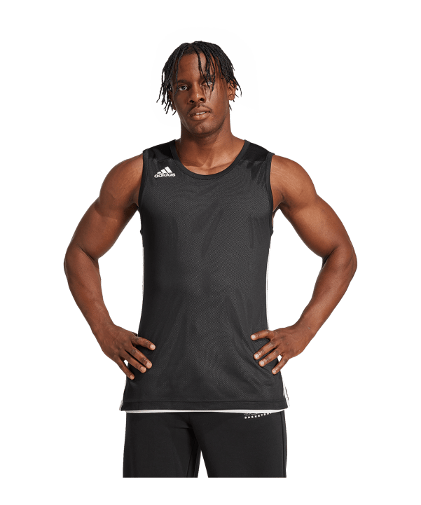 adidas 3G Spee Tanktop Schwarz - schwarz