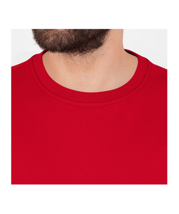 JAKO Doubletex Sweatshirt Rot F100 - rot