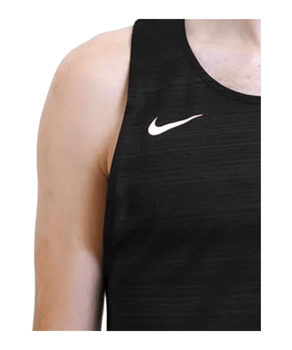 Nike Dry Cool Miler Tank Top Running Schwarz F010 - schwarz