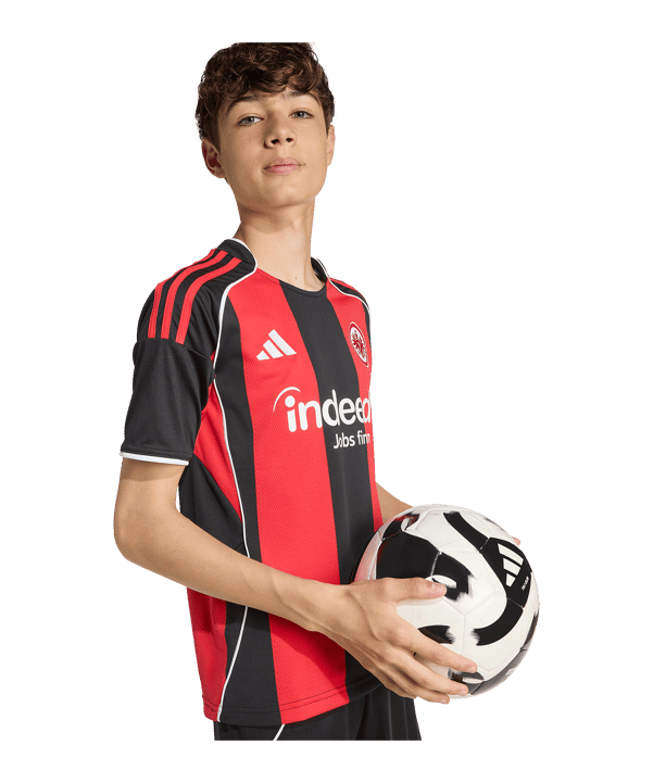 adidas Eintracht Frankfurt Trikot Home 2025/2026 Kids Schwarz - schwarz