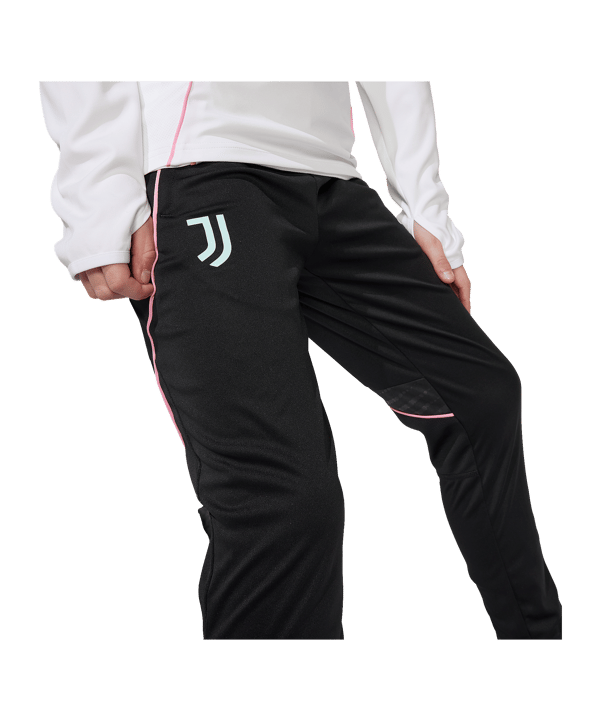 adidas Juventus Turin Trainingshose Kids Schwarz - schwarz