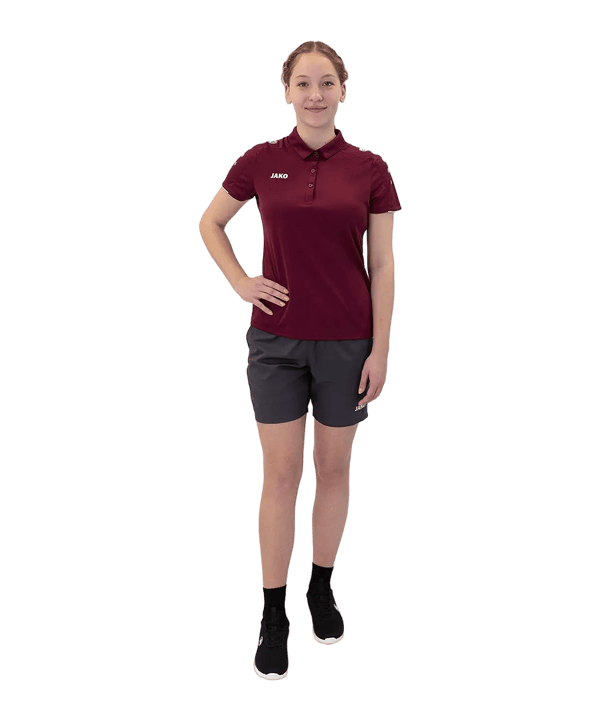 JAKO Classico Polo Donna Rosso C14 - rosso