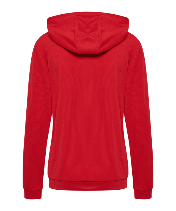 Hummel AUTHENTIC PL Kapuzenjacke Damen Rot F3062 - rot