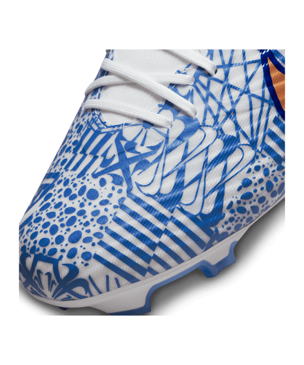 Nike Air Zoom Mercurial Superfly IX Academy CR7 FG/MG Weiss Kupfer F182 - weiss
