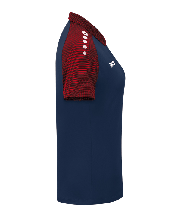 JAKO Performance Poloshirt Damen Blau Rot F909 - blau