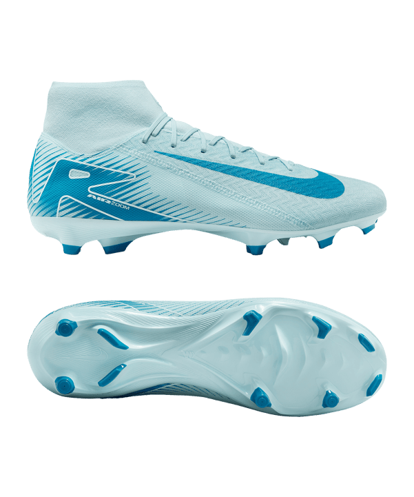 Nike Air Zoom Mercurial Superfly X Academy FG/MG Mad Ambition Blau F400 - blau