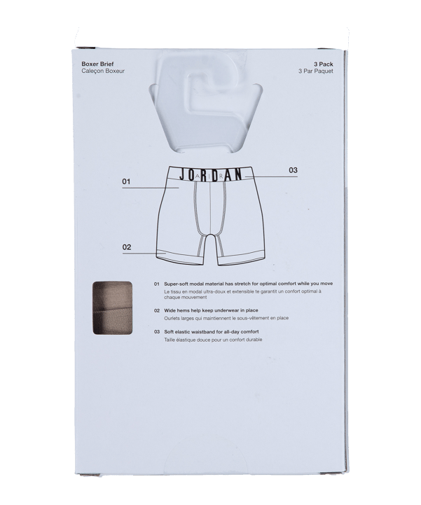 Jordan Flight Modal 3PK Boxershort Beige Fx0l - beige