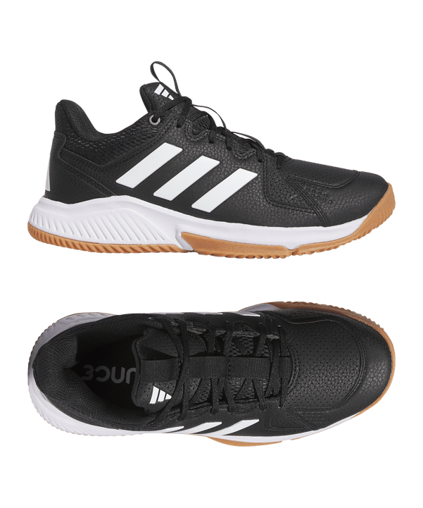 adidas Court Flight Damen Schwarz - schwarz