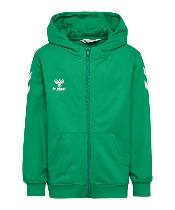 hummel Go 2.0 Chevron Veste à capuche Enfants Vert C6235 - vert