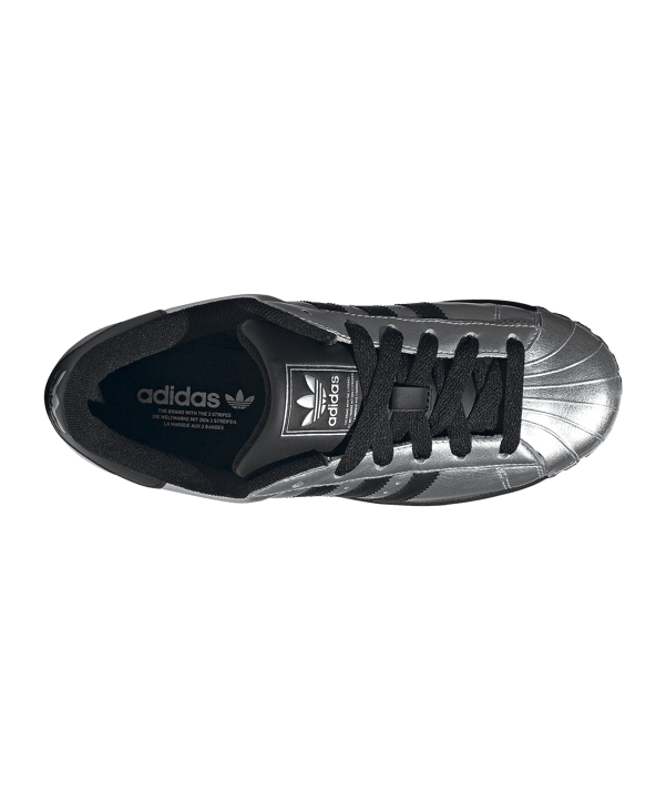 adidas Superstar II Damen Silber - silber