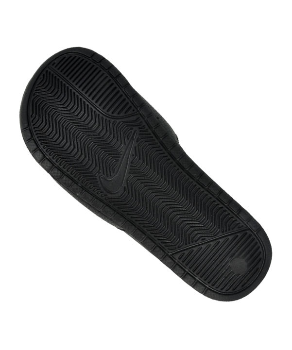 Nike Benassi JDI Badelatschen Schwarz F001 - schwarz