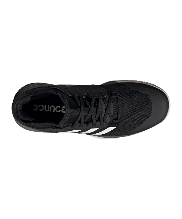 adidas Court Team Bounce Indoor Schwarz - schwarz