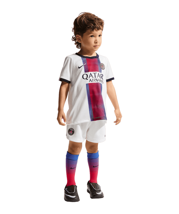 Nike Paris Saint-Germain Ensemble de maillots Away 2026/2027 Enfants Blanc C101 - blanc