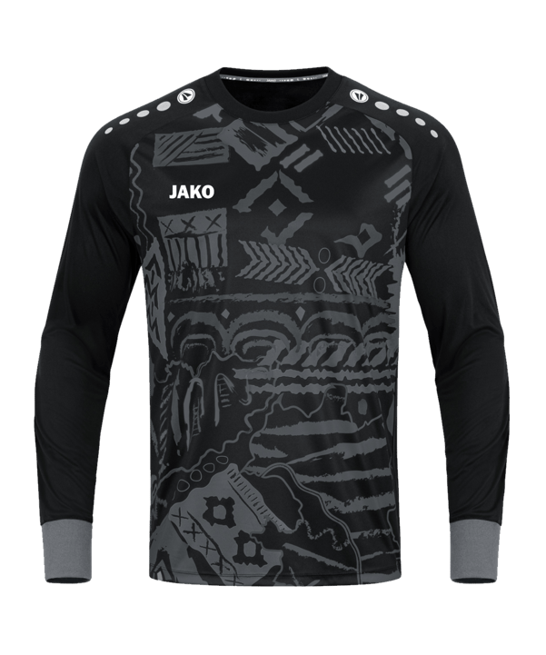 JAKO Tropicana Torwarttrikot Schwarz Grau F801 - schwarz
