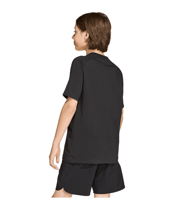 adidas Tiro Travel T-Shirt Kids Schwarz - schwarz