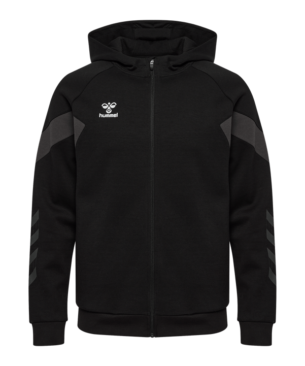 Hummel hmlTRAVEL Kapuzenjacke Schwarz F2001 - schwarz