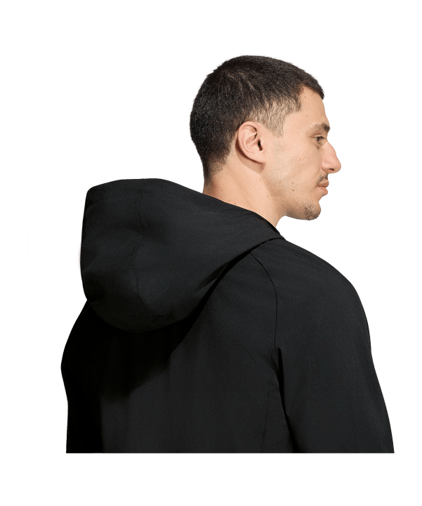 adidas Juventus FC Tiro Travel Windjack Zwart - zwart