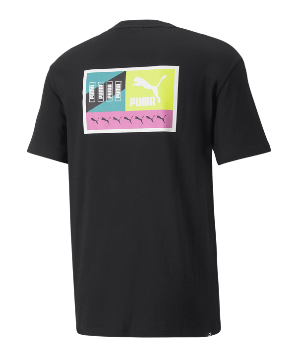 PUMA Brand Love Placement T-Shirt Schwarz F001 - schwarz