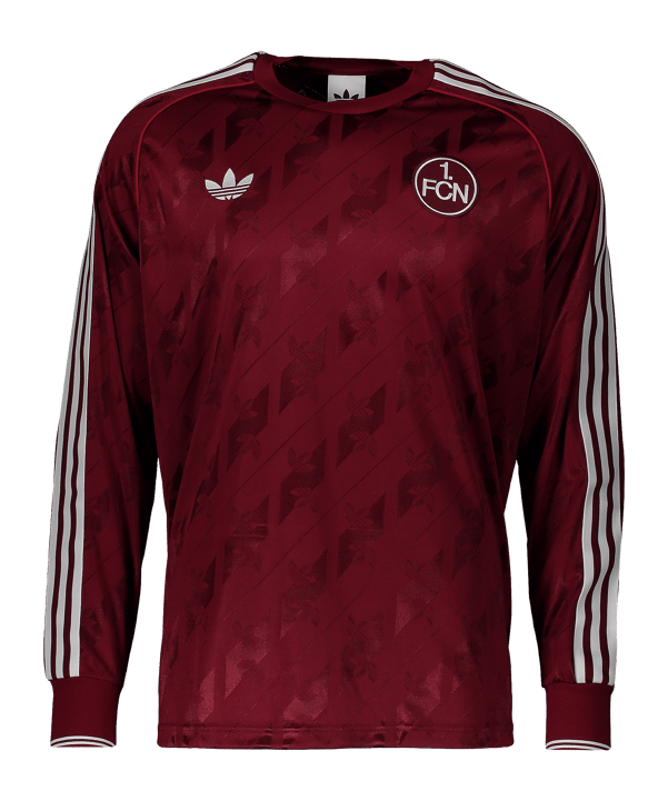 adidas Originals 1. FC Nürnberg Maglia maniche lunghe 2026/2027 Rosso - rosso