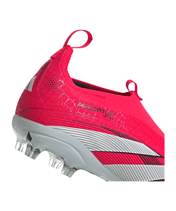 adidas Predator Elite LL FG Pure Victory Kids Rot - rot