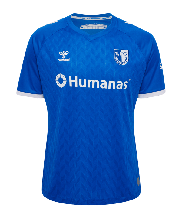 Hummel 1. FC Magdeburg Trikot Away 2023/2024 Blau F7251 - blau