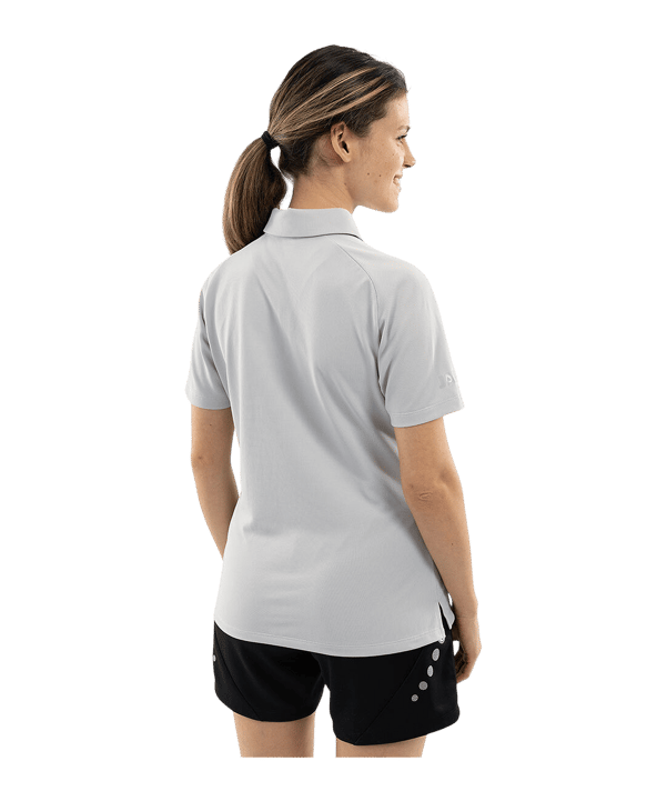 JAKO Uni Polo Damen Grau F522 - grau