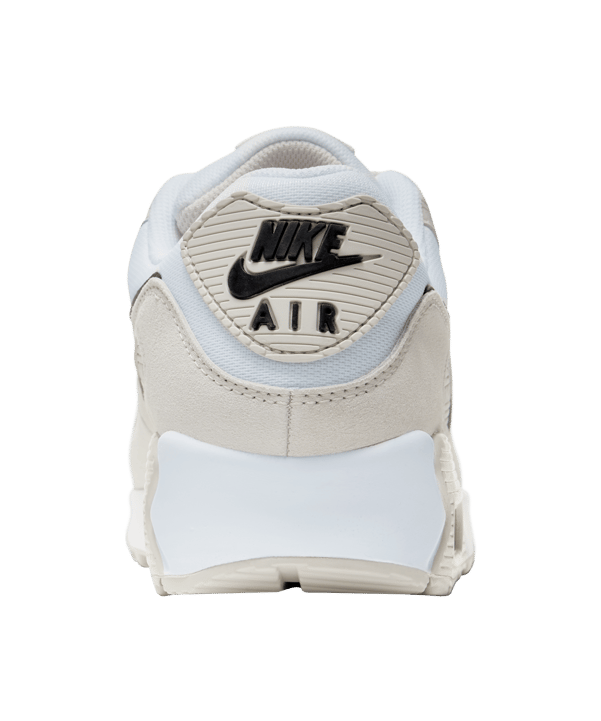 Nike Air Max 90 Weiss Schwarz Orange F100 - weiss