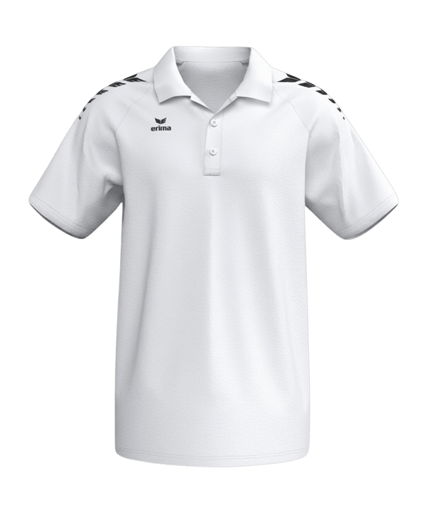 Erima CMPT Wings Polo Bianco Cweissschwarz - bianco