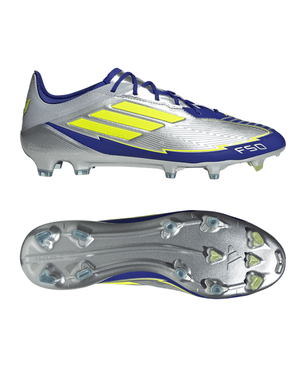 adidas F50 Elite FG Messi Silber - silber