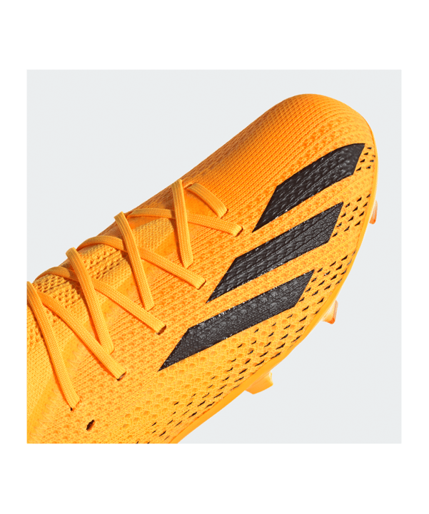 adidas X Speedportal.1 FG Heatspawn Kids Orange Gold Schwarz - gold