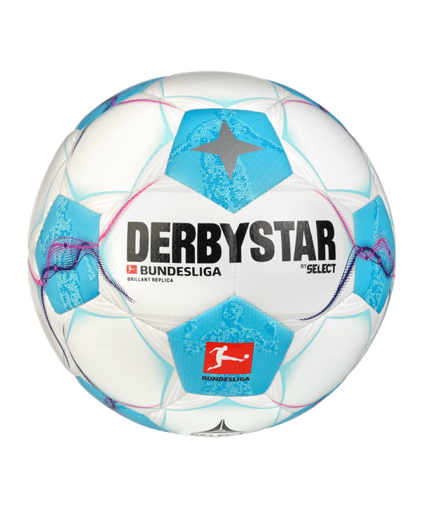 Derbystar Bundesliga Brillant Replica v24 Trainingsball F024 - weiss