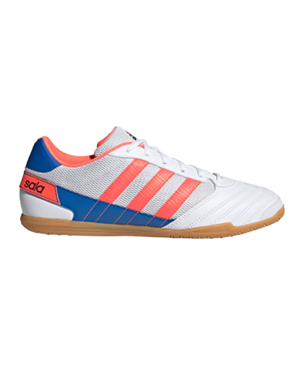 adidas Super Sala IN Halle Weiss Rot Blau - weiss
