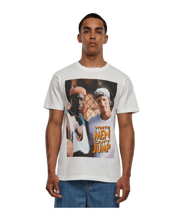 Mister Tee White Men CanT Jump Oversize T-Shirt Weiß - weiss