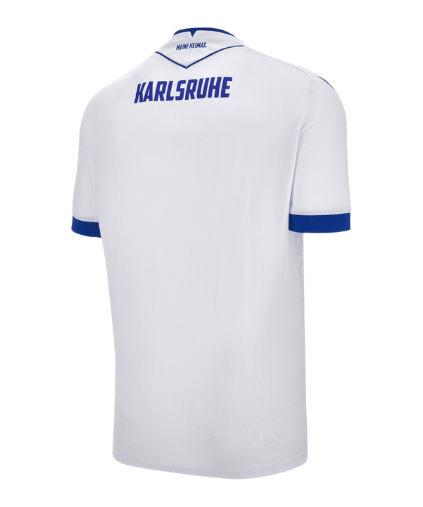 Macron Karlsruher SC Trikot Away 2025/2026 Weiß - weiss