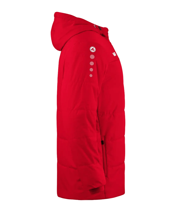 JAKO Team Giacca con cappuccio Bambini Rosso C100 - rosso
