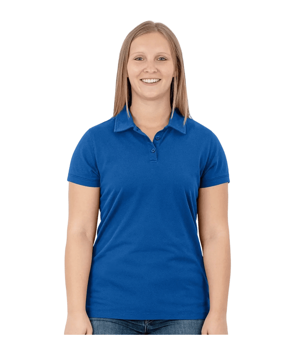 JAKO Doubletex Polo Femmes Bleu C400 - bleu