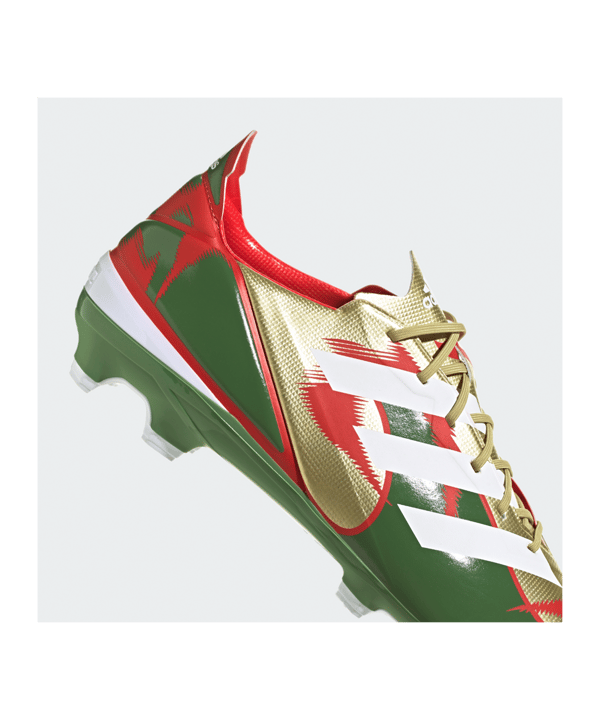 adidas Gamemode Iconic Footballs FG Grün Gold - gruen