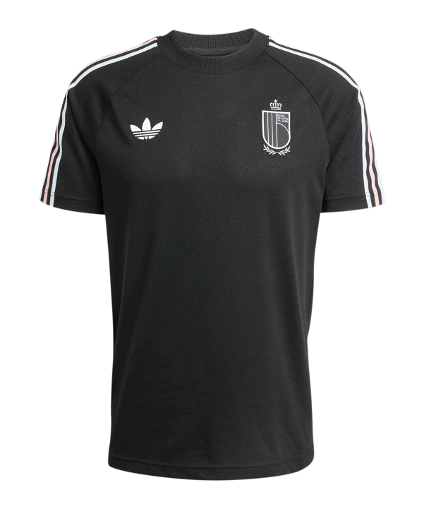 adidas KBVB Belgien Originals T-Shirt Schwarz - schwarz