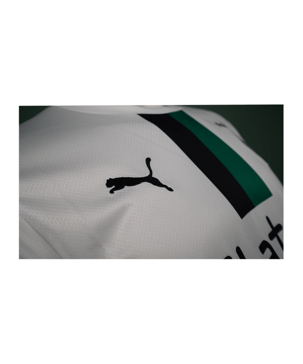 PUMA Borussia Mönchengladbach Trikot Home 2022/2023 Weiss Grün F01 - weiss